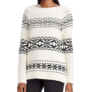Chaps Fair Isle sweater M